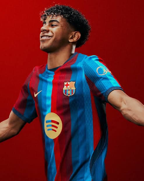 قميص برشلونة 26/27 الاساسي - لامين يمال