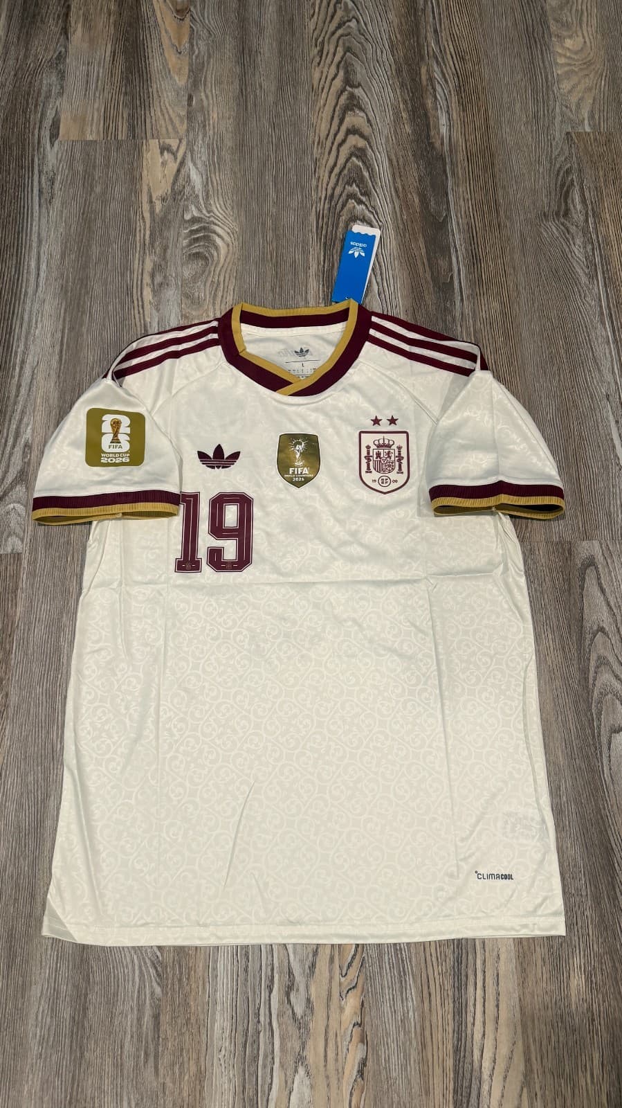 قميص اسبانيا كاس العالم 2026 - نجمتين